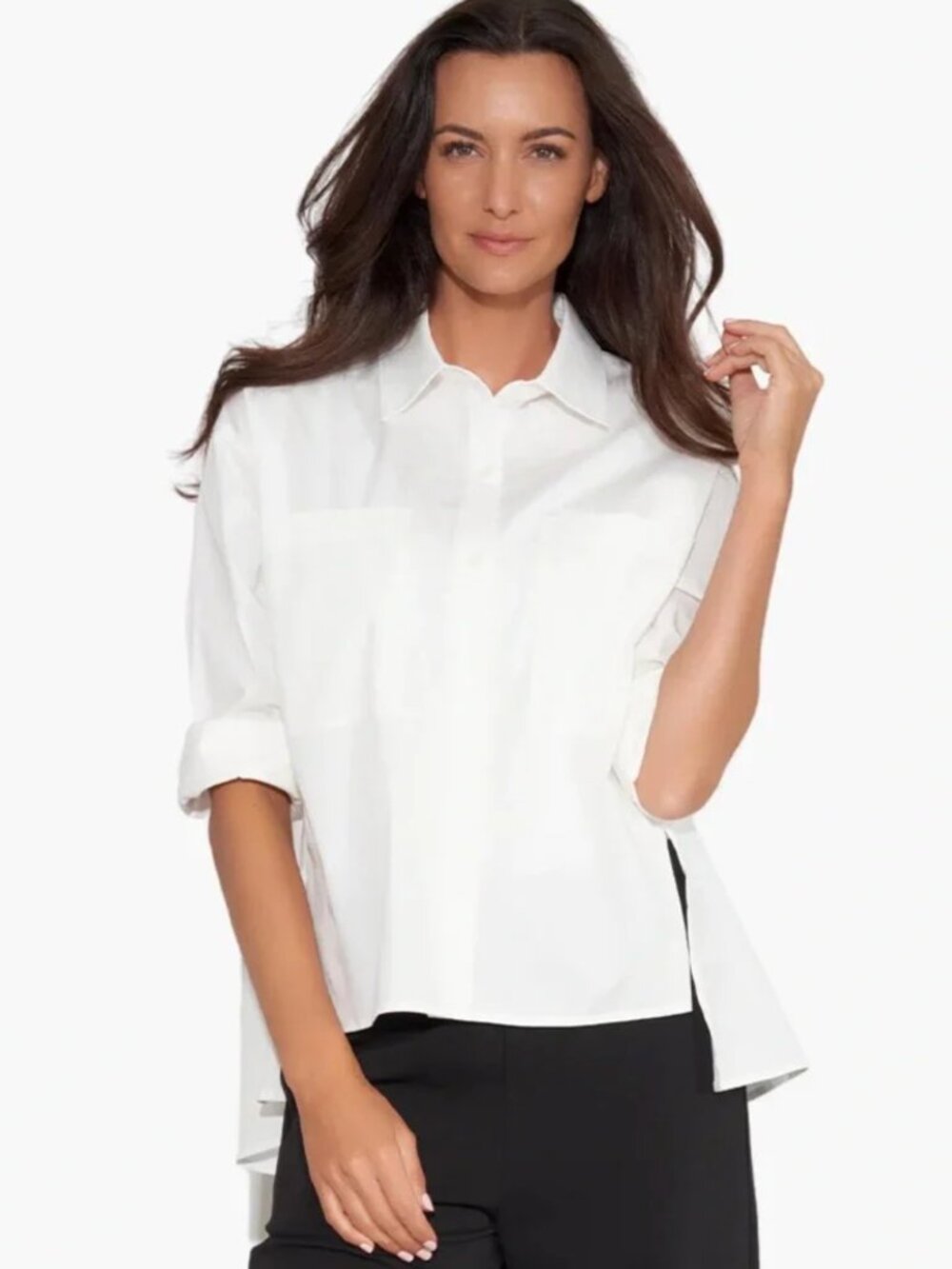 Stella Carakasi White Anywhere Shirt L/XL NWT